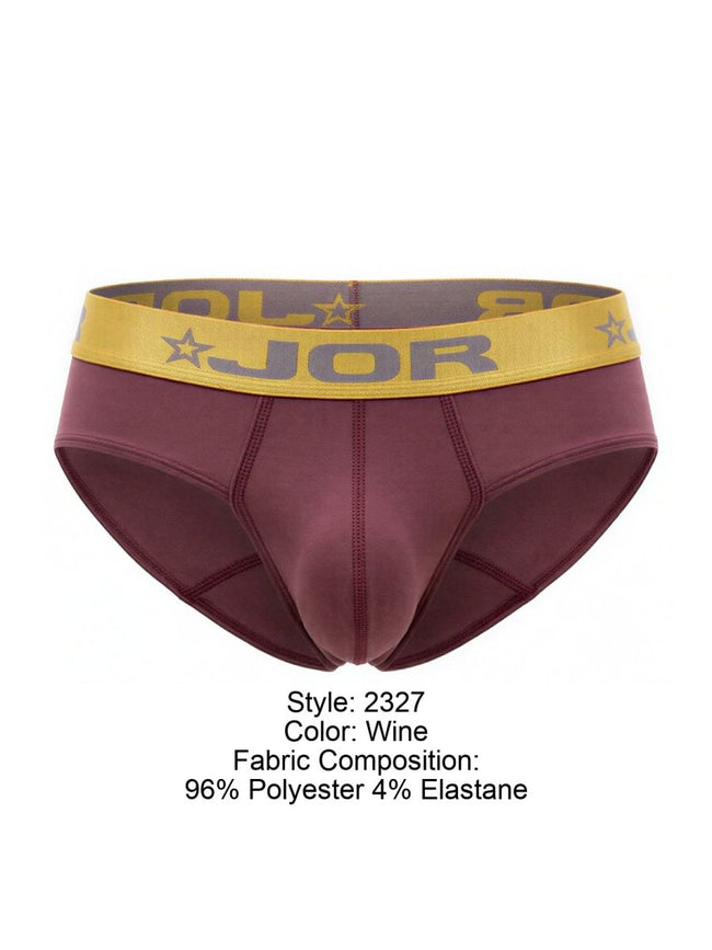 JOR 2327 Soho Briefs Color Wine