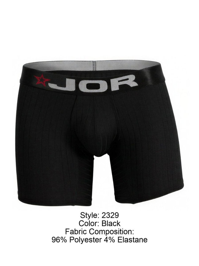 JOR 2329 Cronos Boxer Briefs Color Black