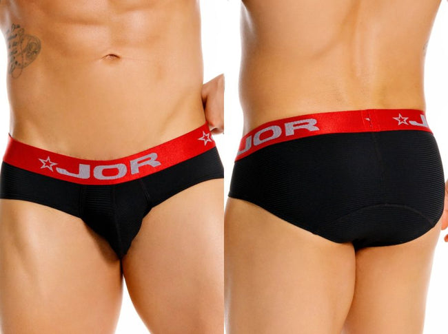 JOR 2443 Men's Underwear Astor Stylish Briefs Color Black