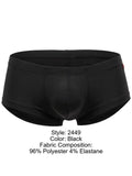 JOR 2449 Men's Underwear Sleek Invisible Trunks Color Black