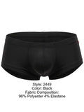JOR 2449 Men's Underwear Sleek Invisible Trunks Color Black