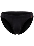 JOR 2450 Men's Underwear Invisible Briefs Sleek Comfort Color Black