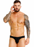 JOR 2450 Men's Underwear Invisible Briefs Sleek Comfort Color Black