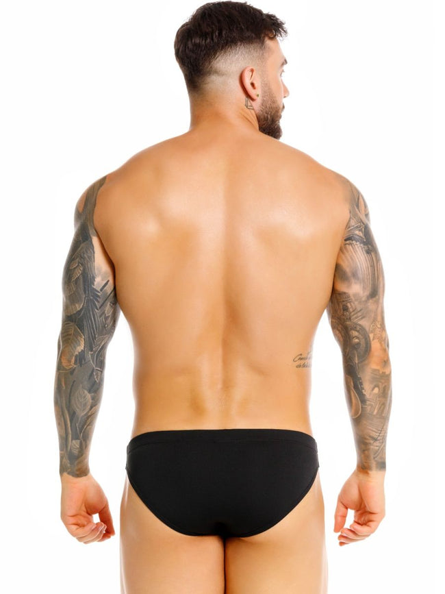 JOR 2450 Men's Underwear Invisible Briefs Sleek Comfort Color Black