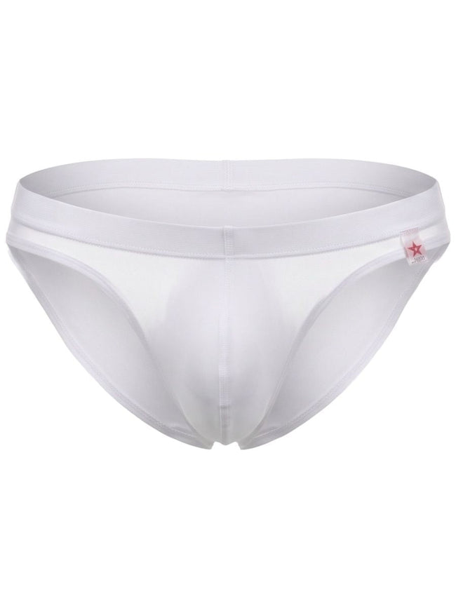 JOR 2450 Men's Underwear Invisible Briefs Sleek Comfort Color White