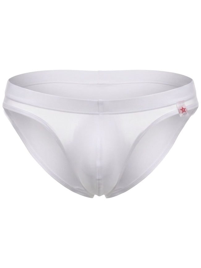 JOR 2450 Men's Underwear Invisible Briefs Sleek Comfort Color White