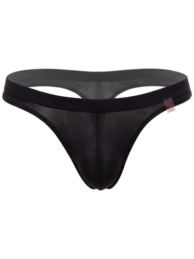 JOR 2451 Men's Underwear Invisible Sleek Thongs Color Black