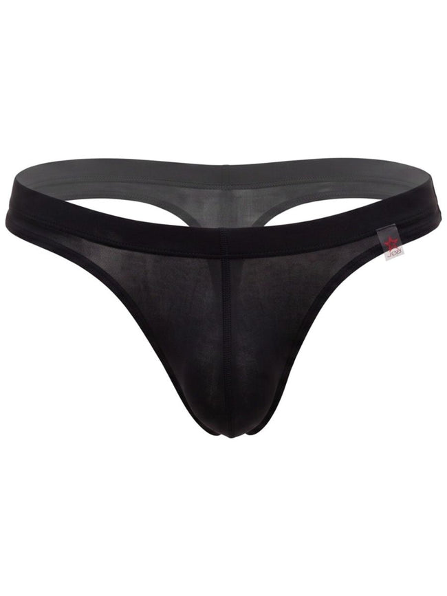 JOR 2451 Men's Underwear Invisible Sleek Thongs Color Black