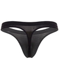 JOR 2451 Men's Underwear Invisible Sleek Thongs Color Black