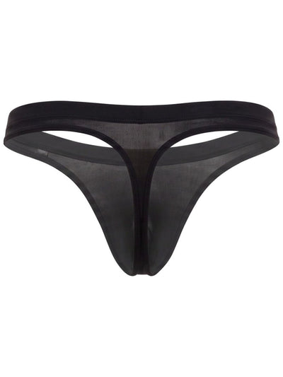 JOR 2451 Men's Underwear Invisible Sleek Thongs Color Black