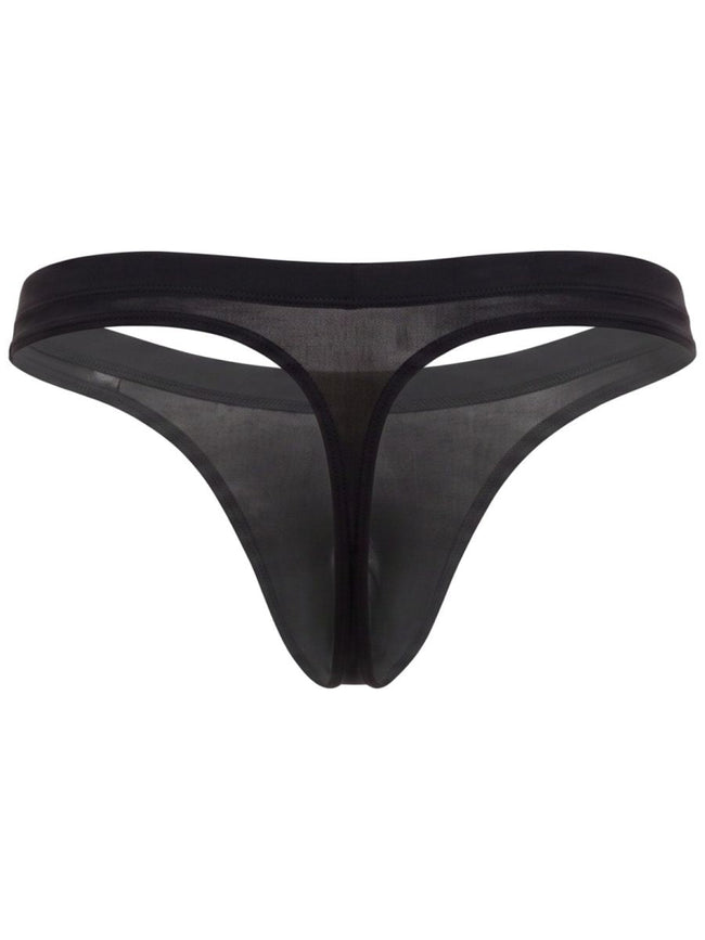 JOR 2451 Men's Underwear Invisible Sleek Thongs Color Black