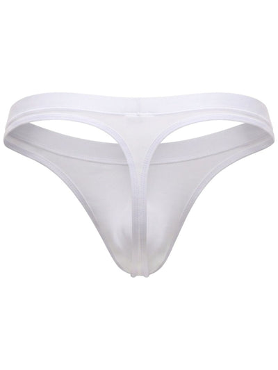 JOR 2451 Men's Underwear Invisible Sleek Thongs Color White