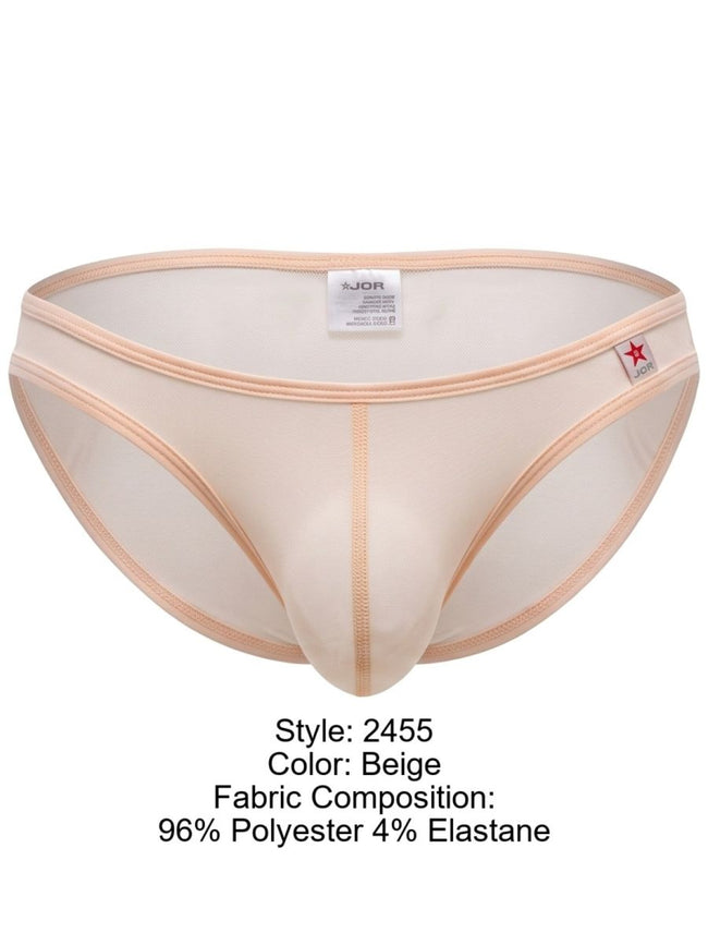 JOR 2455 Men's Underwear Origin Sleek Comfort Briefs Color Beige
