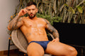 JOR 2455 Men's Underwear Origin Sleek Comfort Briefs Color Blue