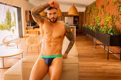 JOR 2460 Men's Underwear Rush Briefs Color Blue