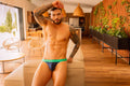 JOR 2461 Men's Underwear Rush Jockstrap Color Blue
