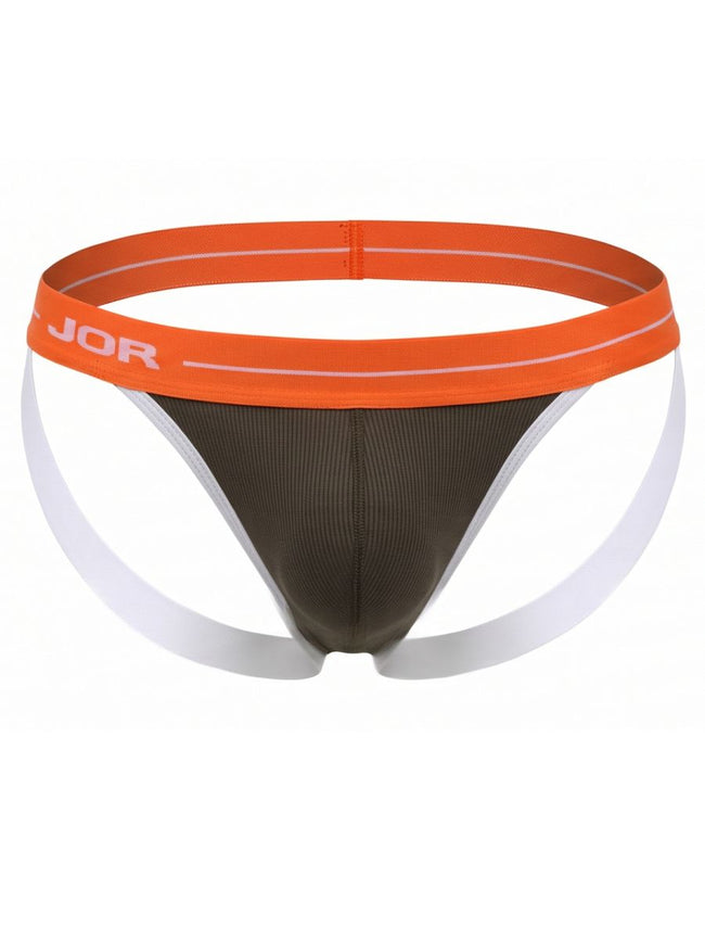 JOR 2461 Men's Underwear Rush Jockstrap Color Green