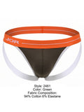 JOR 2461 Men's Underwear Rush Jockstrap Color Green