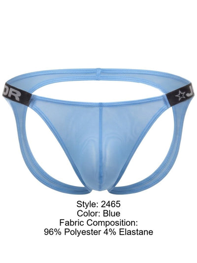 JOR 2465 Men's Underwear Frost Breathable Jockstrap Color Blue