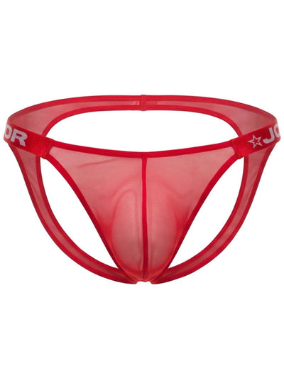 JOR 2465 Men's Underwear Frost Breathable Jockstrap Color Red