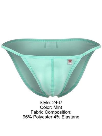 JOR 2467 Men's Underwear Axel Minimalist Briefs Color Mint