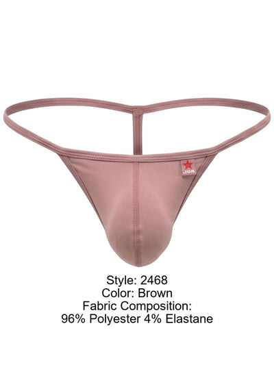 JOR 2468 Men's Underwear Axel G-String Sleek Comfort Color Brown