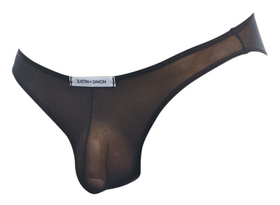JUSTIN+SIMON XSJ01 Classic Bikini Color Black