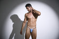 JUSTIN+SIMON XSJ02 Classic G-String Color Baby Blue