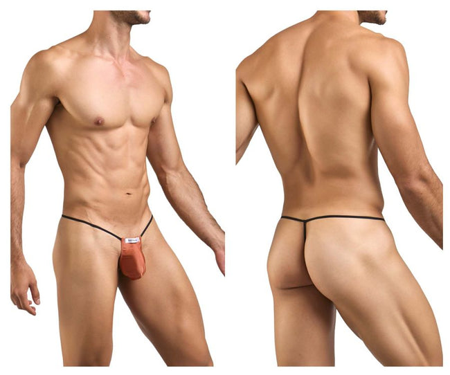 JUSTIN+SIMON XSJ02 Classic G-String Color Ochre