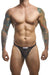 JUSTIN+SIMON XSJ03 Classic Thongs Color Black Mesh