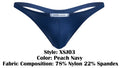 JUSTIN+SIMON XSJ03 Classic Thongs Color Peach Navy