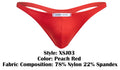 JUSTIN+SIMON XSJ03 Classic Thongs Color Peach Red