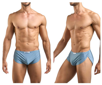 JUSTIN+SIMON XSJ09 Running Shorts Color Metal Green