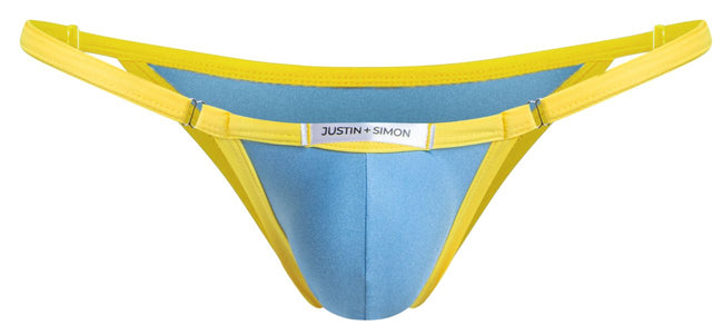 JUSTIN+SIMON XSJ12 Bikini Color Baby Blue