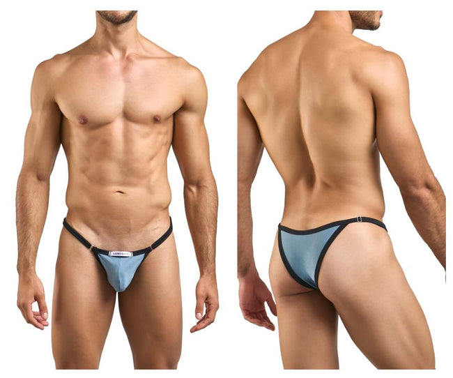 JUSTIN+SIMON XSJ12 Bikini Color Metal Green