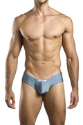 JUSTIN+SIMON XSJ22 Cheek Briefs Color Metal Green