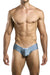 JUSTIN+SIMON XSJ22 Cheek Briefs Color Metal Green