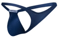 JUSTIN+SIMON XSJBU02 Bulge Thongs Color Peach Navy