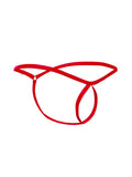 MaleBasics MBL24 Tear Drop Thongs Color Red