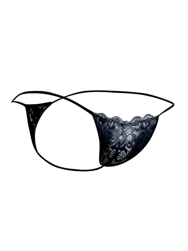 MaleBasics MBL27 Lace Thongs Color Black