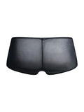 MaleBasics MBL83 Loop Cheeky Trunks Color Black Mesh