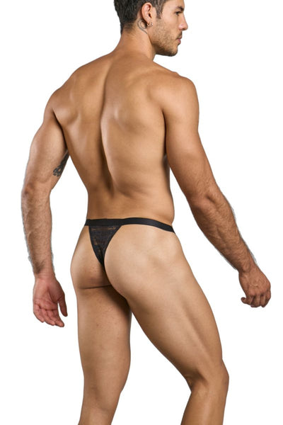 MaleBasics MBL85 Y Sexy Thongs Color Black Lace