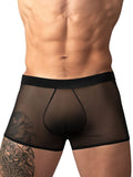 Male Power 145-307 Mesh 2 Mini Short Trunks Color Black