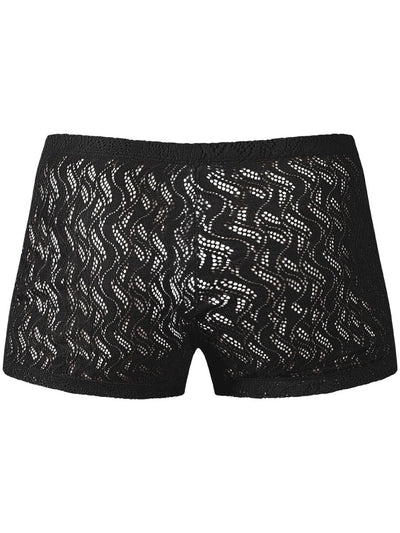Male Power 150-305 Ripple Pouch Short Trunks Color Black