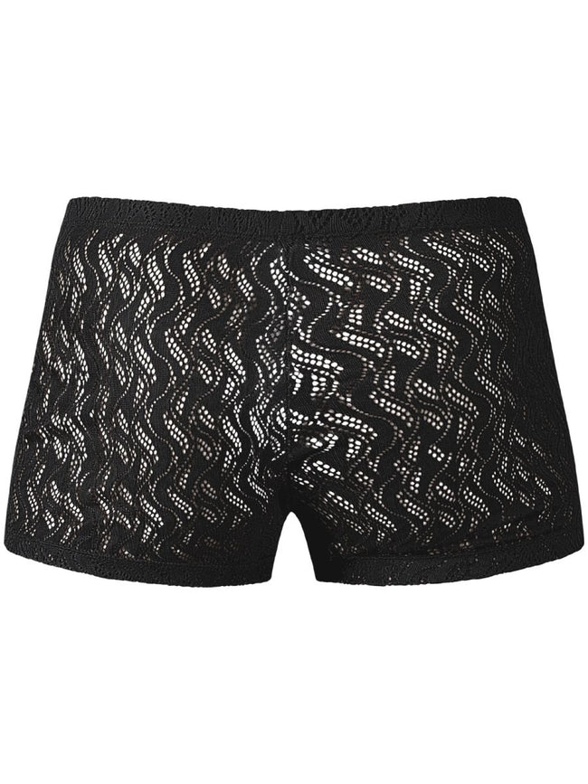 Male Power 150-305 Ripple Pouch Short Trunks Color Black