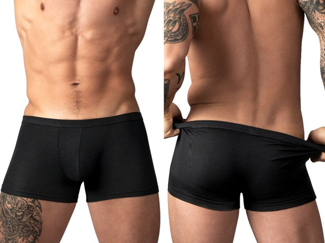 Male Power 150-308 Eco Cozy Pouch Short Trunks Color Black