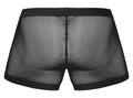 Male Power 152-11C Fishnet 2 Pouch Short Color Black