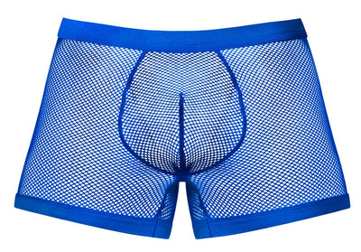 Male Power 152-11C Fishnet 2 Pouch Short Color Royal
