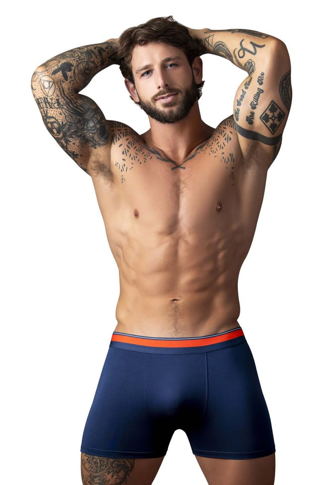 Male Power 160-299 Soo Cumfy Boxer Brief Color Navy