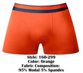 Male Power 160-299 Soo Cumfy Boxer Brief Color Orange